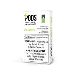 Plus Pods (JUUL) Green Apple