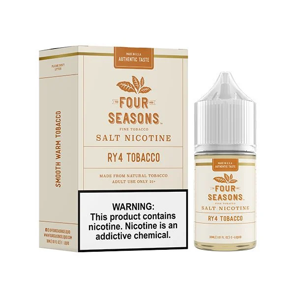 RY4 Tobacco by Four Seasons Salt 30ML