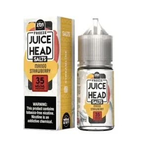 Juice Head Freeze Salt E-Liquid - Mango Strawberry Freeze - 30ml | Only $14.99
