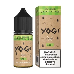 Yogi Salt E-Liquid - Apple Cinnamon Granola Bar - 30ml | Only $14.99