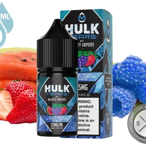 Blue Razz Straw-Melon Chew Hulk Tears Salt 30ml