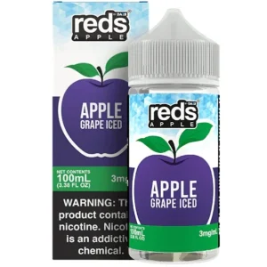 Reds E-juice 100mL Grape Iced