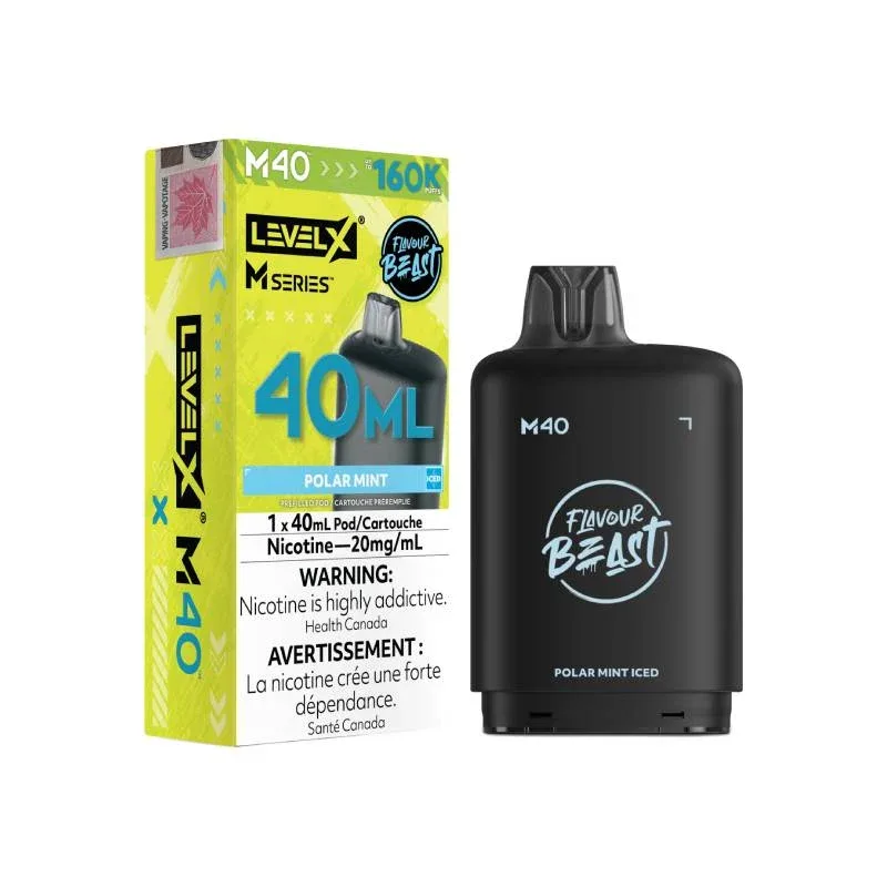 Level X M40 Series - Polar Mint Iced 160K Pods