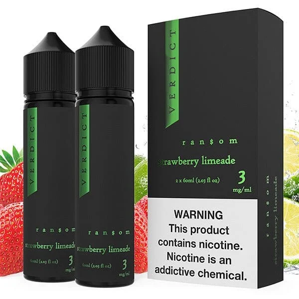 Ransom by Verdict Series E-Liquid 120mL (Freebase) | 60mL 2-Pack