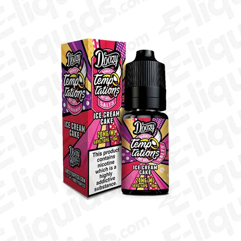 Doozy Vape Co Ice Cream Cake Nic Salt