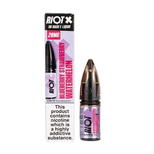 Blueberry Strawberry Watermelon Nic Salt E-Liquid by Riot X