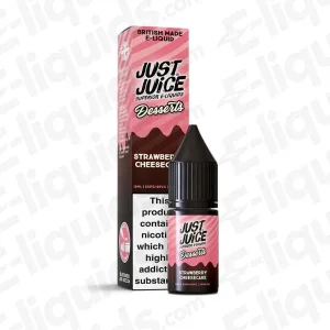 Just Juice Desserts Strawberry Cheesecake Nic Salt