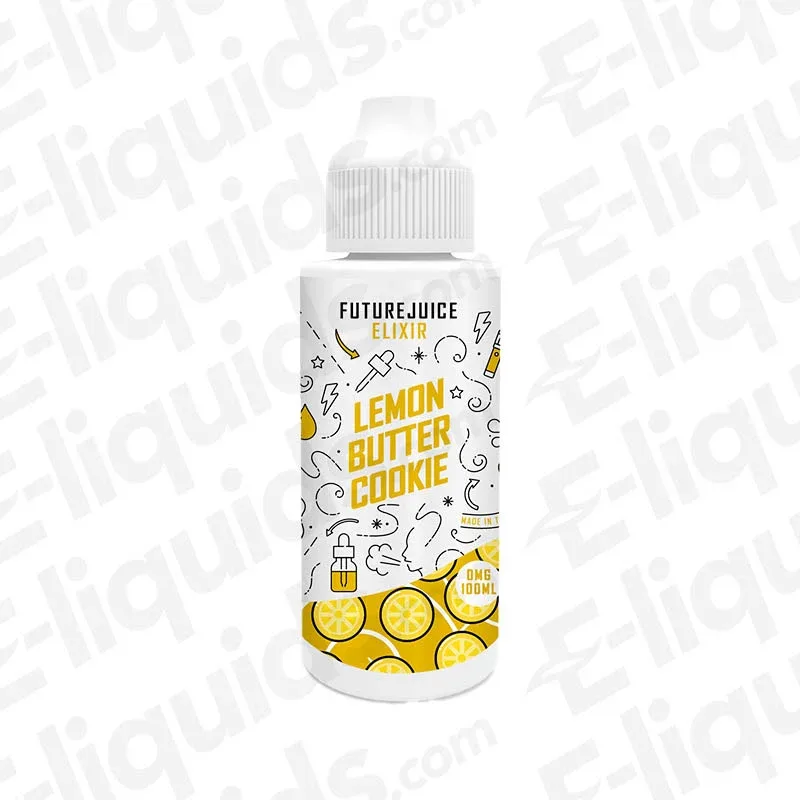Future Juice Elixir Lemon Butter Cookie 100ml Shortfill Vape Juice
