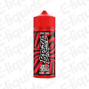 BRUTAL Red and Black 100ml Shortfill Vape Juice