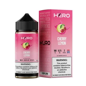 Cherry Lemon by Hero E-Liquid 100mL (Freebase)