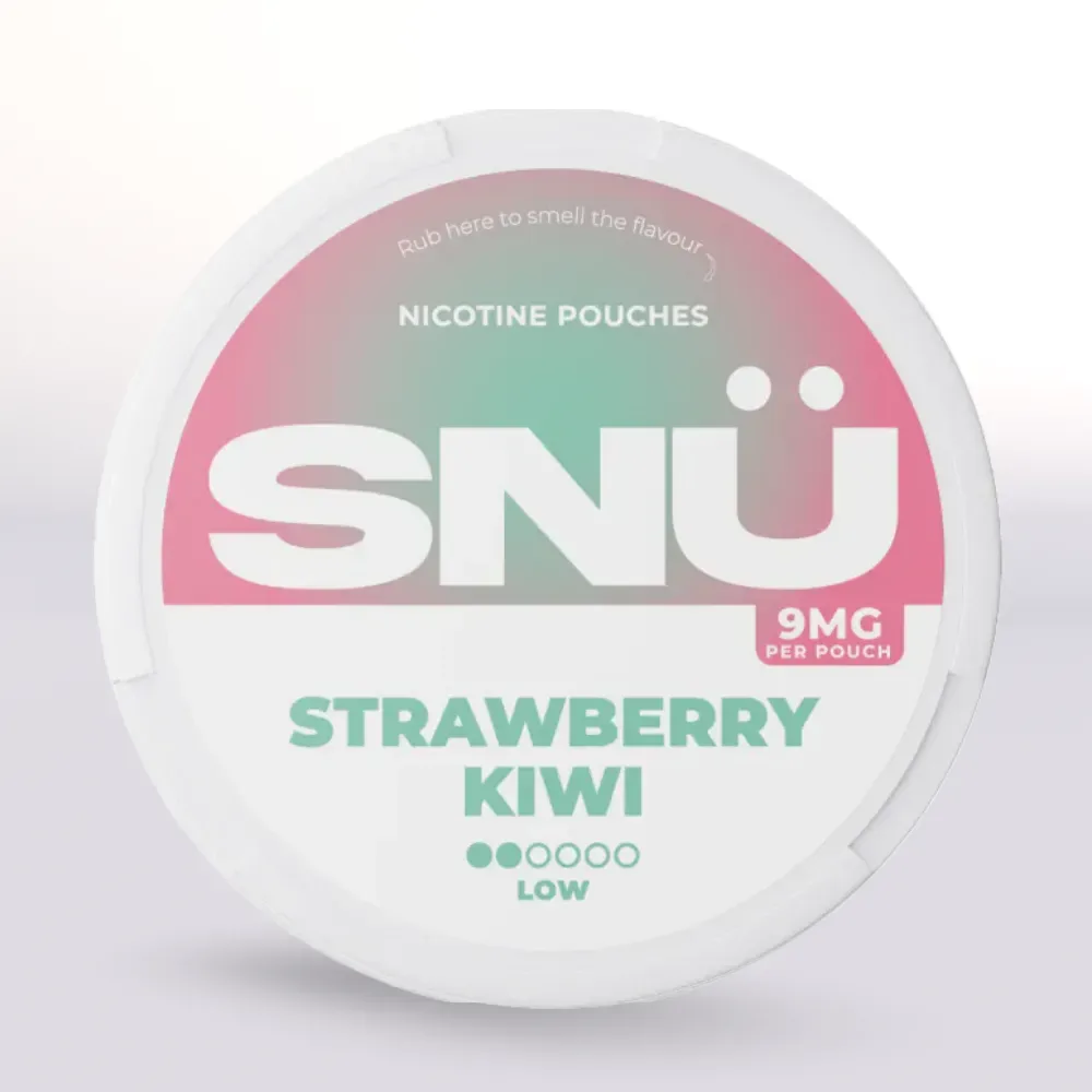 SNÜ Strawberry Kiwi Nicotine Pouches