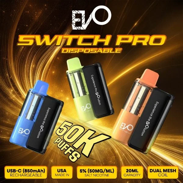 EVO Switch Pro 50K Puffs Disposable Kit