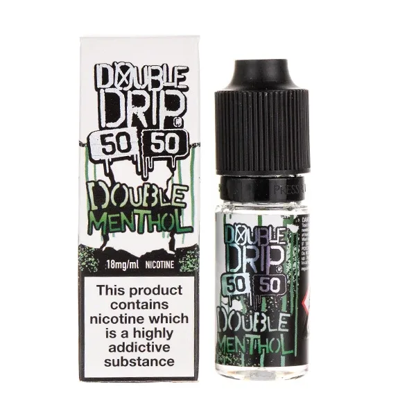 Double Menthol 50-50 E-Liquid by Double Drip