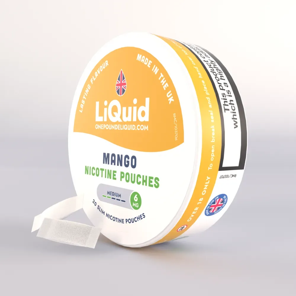 Mango Nicotine Pouches by LiQuid - Image 2