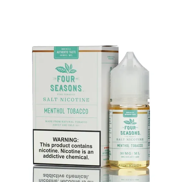 Four Seasons Salt Nicotine - Menthol Tobacco - 30ml