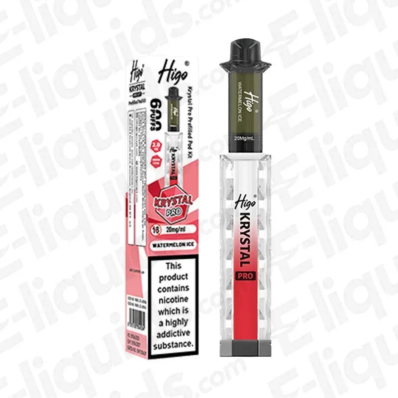 Higo Krystal Pro 600 Watermelon Ice Prefilled Pod Kit