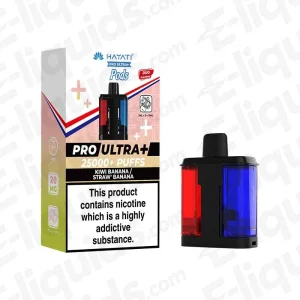 Hayati Pro Ultra+ 25K Kiwi Banana / Straw' Banana Prefilled Pod