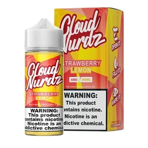 Cloud Nurdz E-Liquid - Strawberry Lemon - 100ml