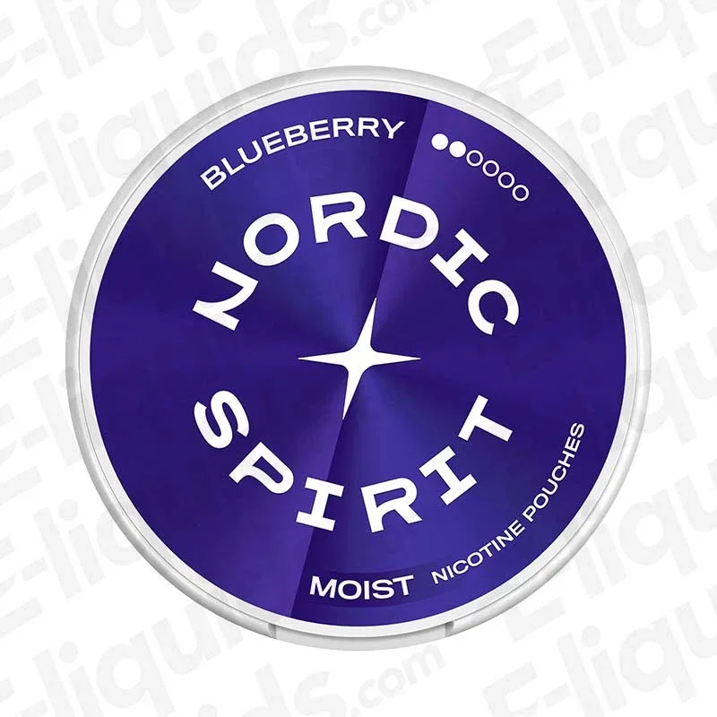 Nordic Spirit Blueberry Nicotine Pouches