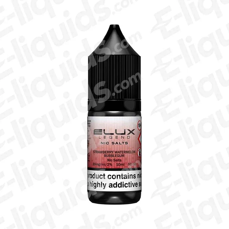 Elux Legend Strawberry Watermelon Bubblegum Nic Salt