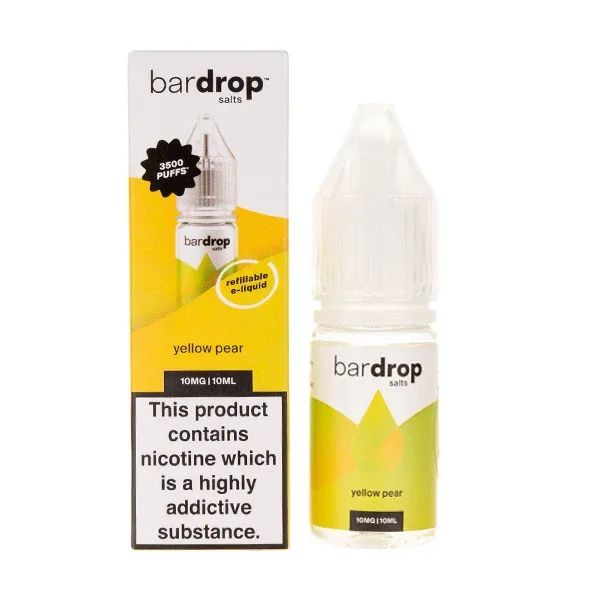 Yellow Pear Nic Salt E-Liquid by Bar Drop