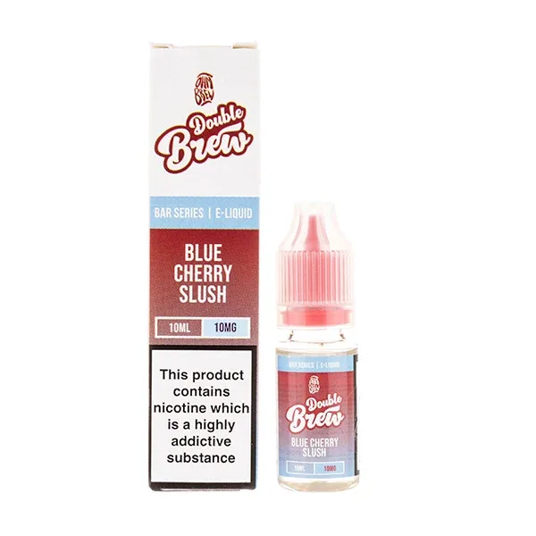 Blue Cherry Slush Double Brew Nic Salt E-Liquid by Ohm Brew