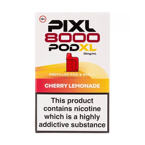 Cherry Lemonade Pixl 8000 Prefilled Pod + Refill Pack