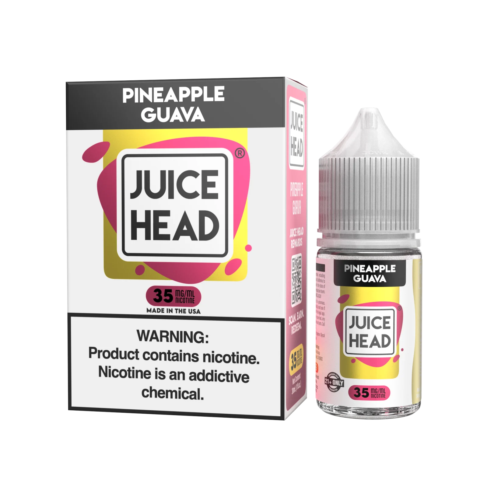 Juice Head Salt Pineapple Guava eJuice