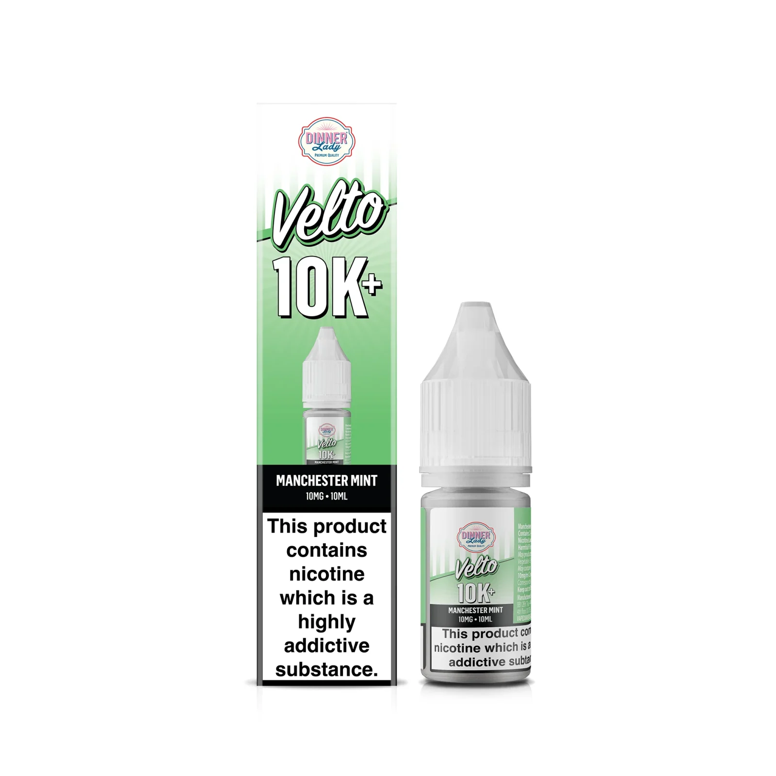 Dinner Lady Velto – Manchester Mint Bar Salt E-Liquid - Image 2