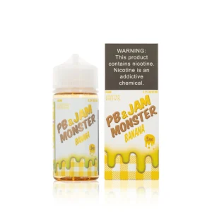 Jam Monster E-Liquid - Banana PB & Jam - 100ml