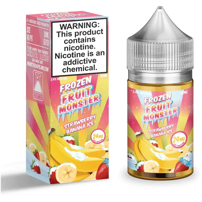 Frozen Fruit Monster Salts Strawberry Banana