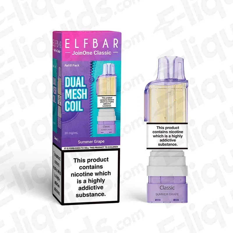 ELF BAR JoinOne15 Classic Summer Grape Prefilled Pods