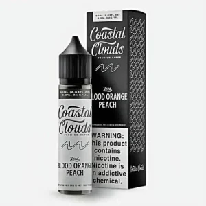 Coastal Clouds Iced Blood Orange Peach E-Liquid 60ml