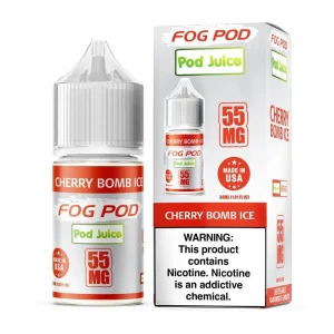 Cherry Bomb ICE SALT - Fog Pod x Pod Juice - 30mL