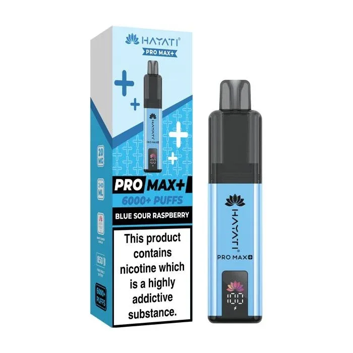 Hayati Pro Max Plus 6000 - Blue Sour Raspberry Prefilled Pod Kit