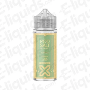 Pod Salt Nexus Lemon Lime Sorbet 100ml Shortfill Vape Juice