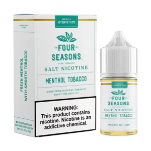 Four Seasons Salts, Menthol Tobacco