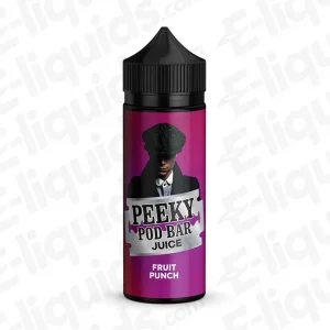 Peeky Pod Bar Fruit Punch 50/50 100ml Shortfill