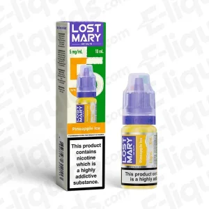 Lost Mary Nic Salt Pineapple Ice Vape Juice