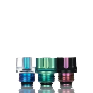 MK MODS Titanium TA Boro Integrated 4 Sleeve Drip Tip Set