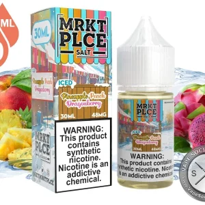 Iced Pineapple Peach Dragonberry MRKT PLCE SALT 30ml