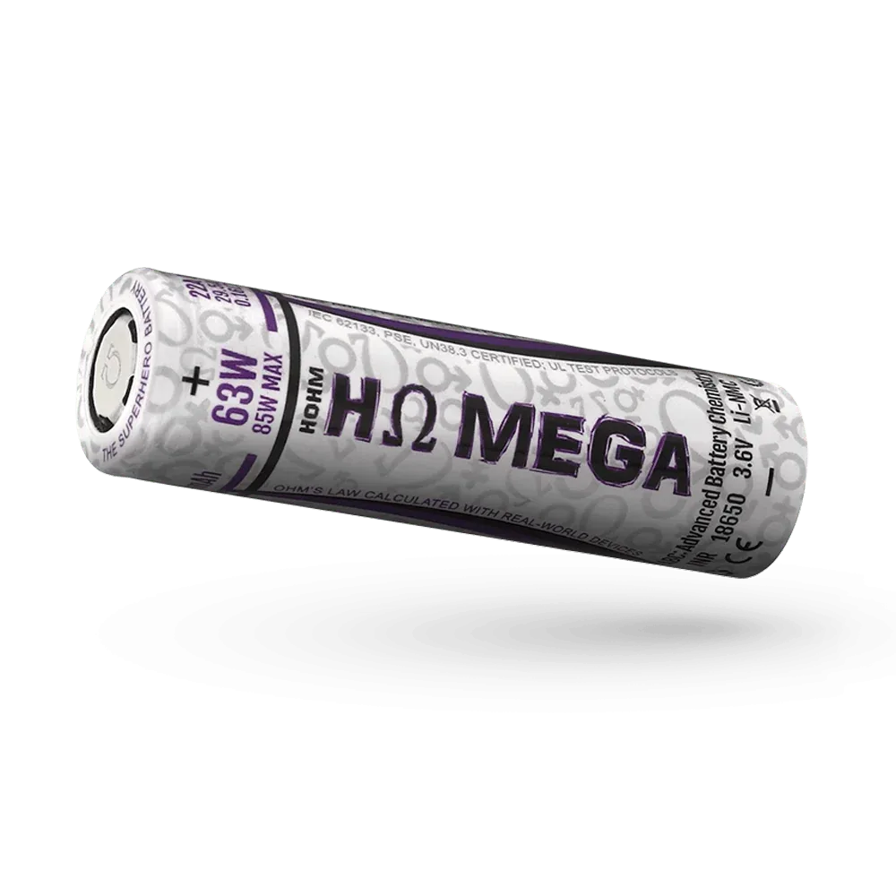 HOHM MEGA 18650 2505mAh 22A Battery - Image 2