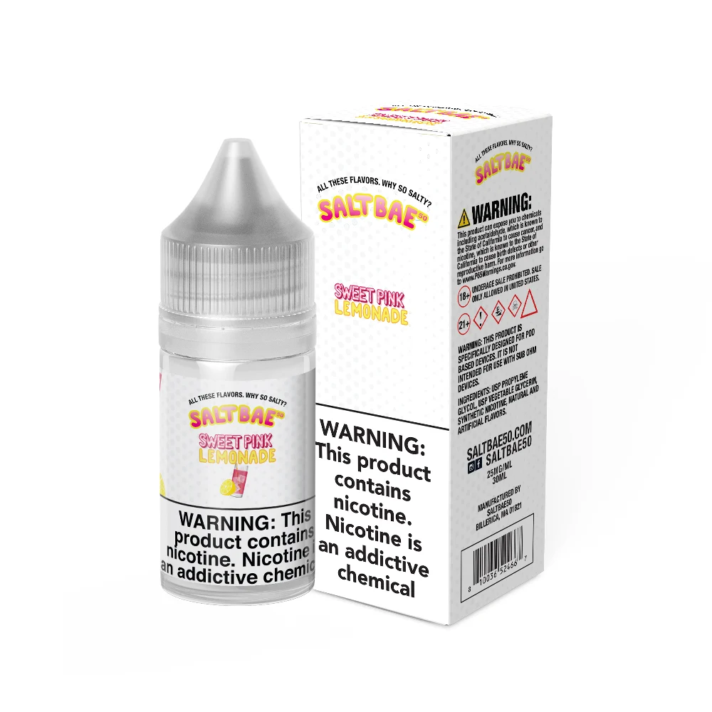 Sweet Pink Lemonade Salt Bae 50 Salts 30mL