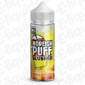 Moreish Puff Slushed Lemon & Pineapple Slushed 100ml Shortfill Vape Juice