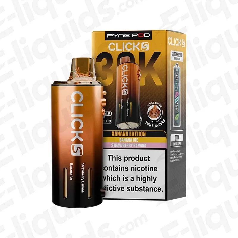 Pyne Pod Click S 30K Banana Edition Prefilled Pod