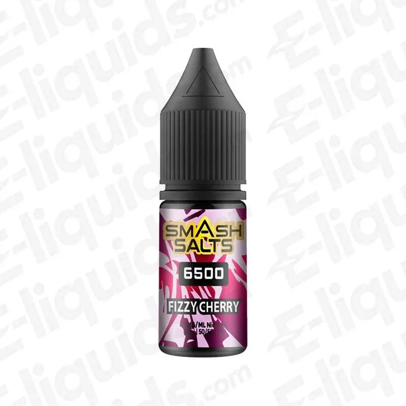 Smash Salts 6500 Fizzy Cherry Nic Salt