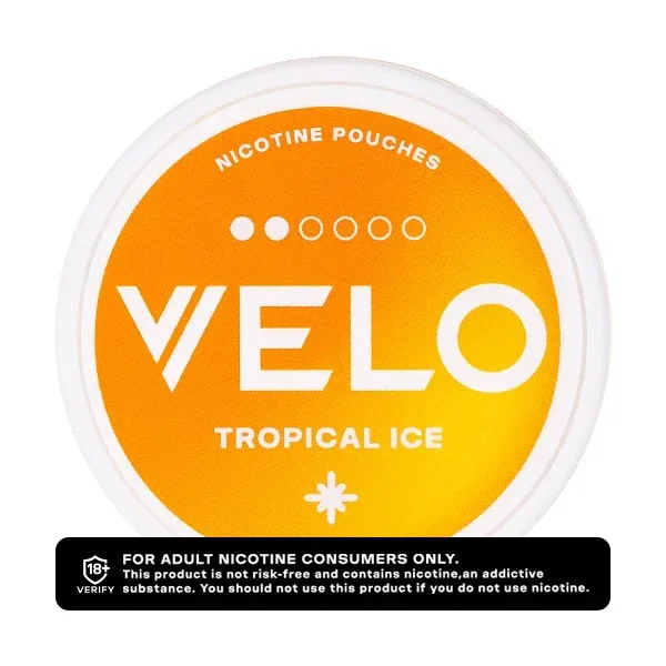 Tropical Ice Mini Nicotine Pouches by VELO