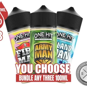 One Hit Wonder E-Liquid Bundle 3x100ml (300ml)