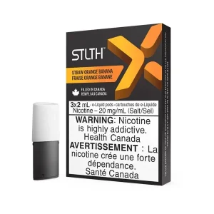 STLTH X Pods (3 Pack) Strawberry Orange Banana