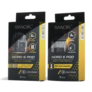 SMOK Nord 6 Replacement Pods